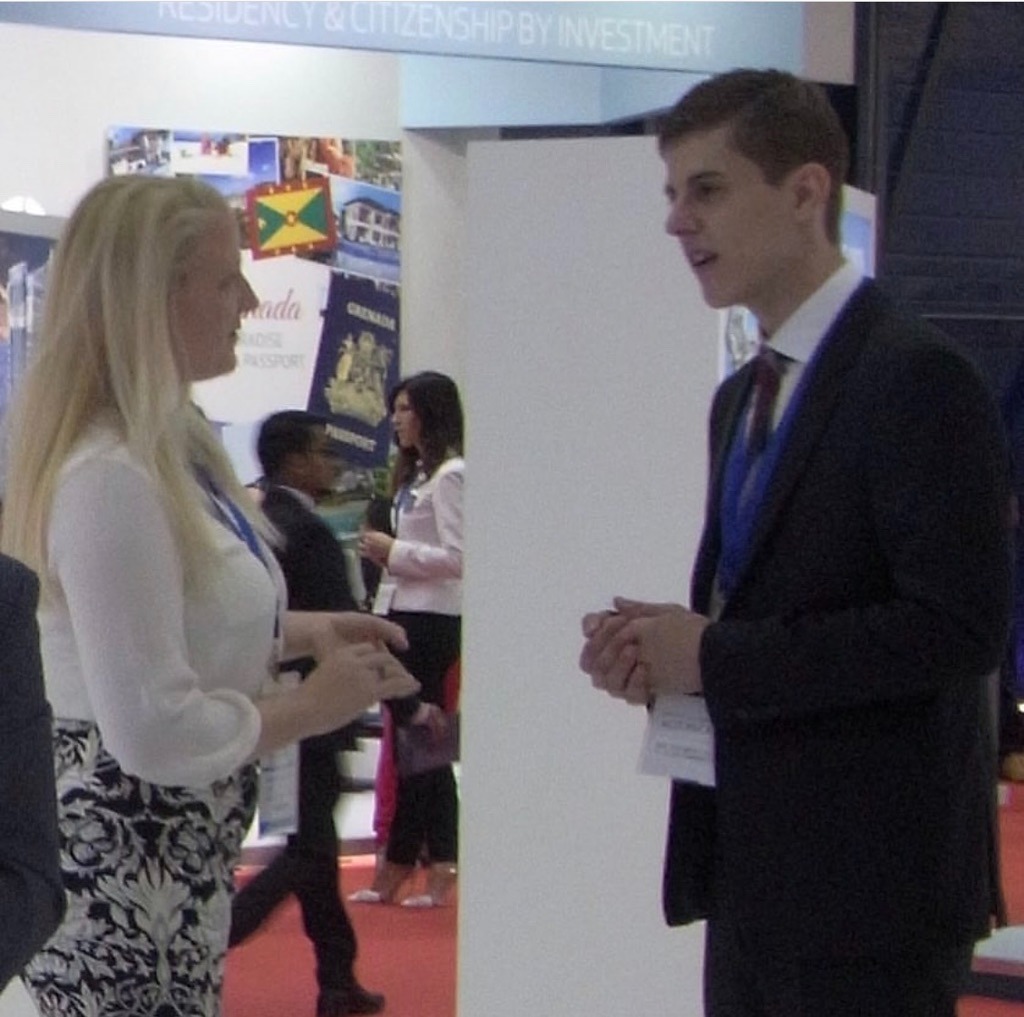 Dialogue with international visitors