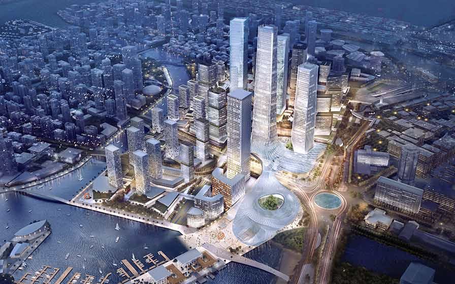 New Financial District of Colombo Port City